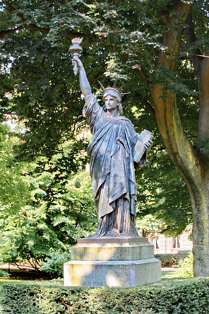 Freiheitsstatue im Jardin du Luxembourg