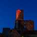 Blaue Stunde an der Burg Hilpoltstein
