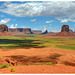 Merrick's and East Mitten buttes - Monument Valley