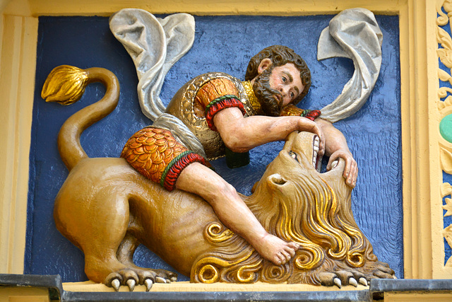 Torgau 2015 – Schloss Hartenfels – Samson and the lion