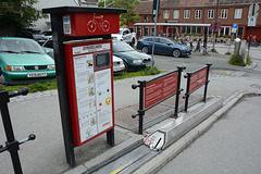 Norway, Trondheim, Lower Station of Trampe Bicycle Lift