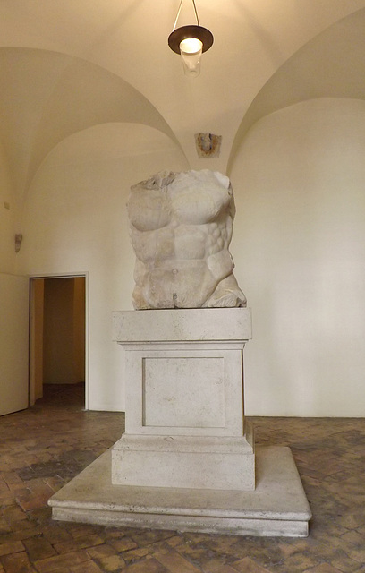 Torso of Polyphemus in the Palazzo Altemps, June 2012