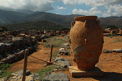 A Minoan pithos