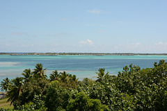 Polynésie Française, Lagoon of Bora Bora and Hotels on the Reef
