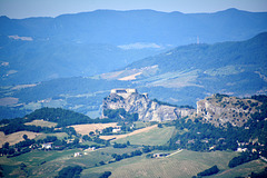 San Marino 2019 – View of castle San Leo
