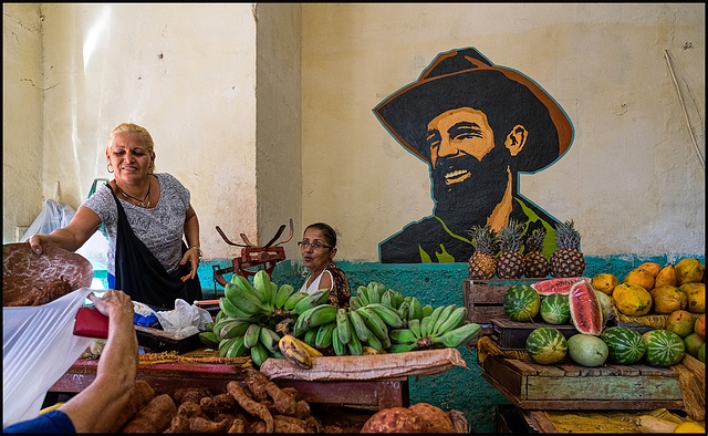 Cienfuegos at the market