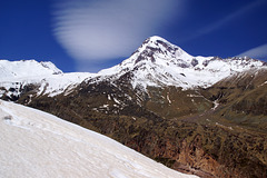 Mount Kazbek (5,054 m), Caucasus