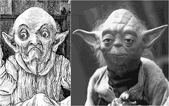 The Baker's uncle Yoda's relative is
