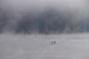 Nebelschwaden auf dem Eibsee