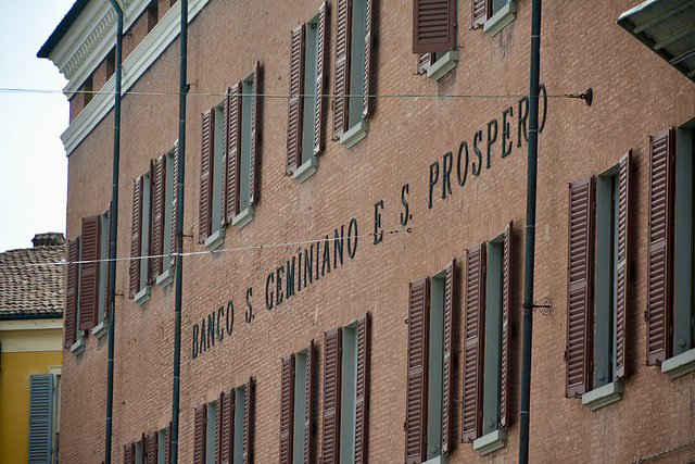 Modena 2021 – Banco S. Geminiano e S. Prospero