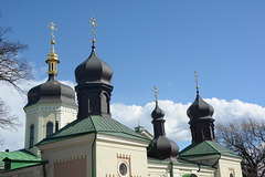 Україна, Київ, Верхи Свято-Іонінського монастиря / Ukraine, Kyiv, Tops of the St.Iona Monastery