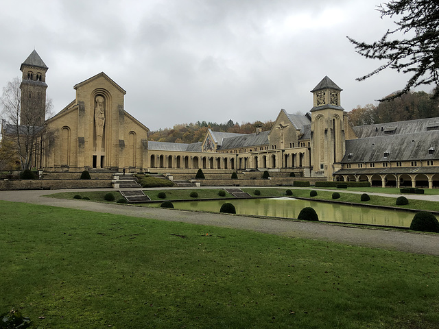 Orval. The new monastery.