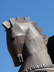 Troy- 1975 Representation of the Wooden Horse