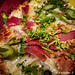 Spring Flatbread with Proscuitto, Asparagus and Camembert