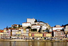 PT - Porto - View from the Douro towards the Old Town