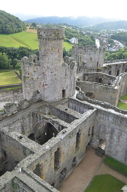 Conwy Castle, South Walls and Towers