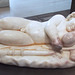 Sleeping Eros in the Archaeological Museum of Madrid. October 2022