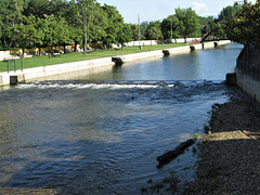 Weir on River Tâmega.
