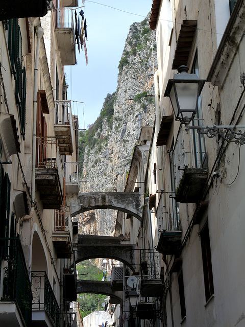 Narrow Street in Amalfi