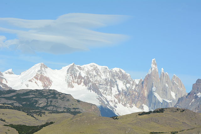 Argentina, National Park of Glaciers when Approaching from the South - Cerro Torre (3102m)
