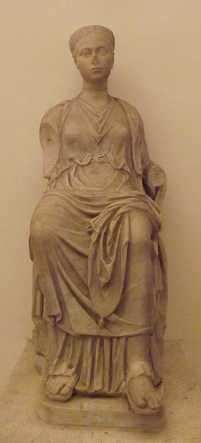 Seated Muse in the Palazzo Altemps, June 2012