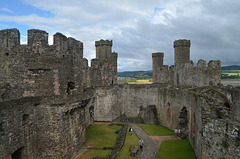 Conwy Castle, East Towers and Walls