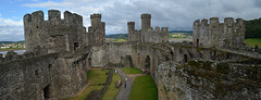 Conwy Castle, East Towers and Walls