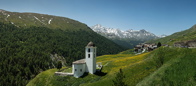 Kirche Cresta, Avers, GR, Switzerland