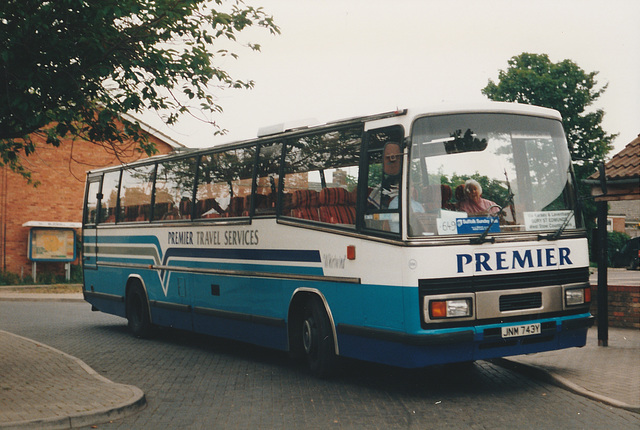 336/02 Premier Travel Services (Cambus Holdings) JNM 743Y - June 1991