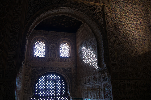 Moorish architecture at Alhambra