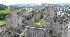 Conwy Castle from North-East Tower