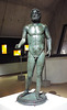 Bronze Neptune from Lyon in the Lugdunum Gallo-Roman Museum, October 2022