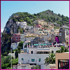 Capri : la famosa "Piazzetta" (801)