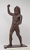 Bronze Statuette of a God (Probably Jupiter) in the Lugdunum Gallo-Roman Museum, October 2022