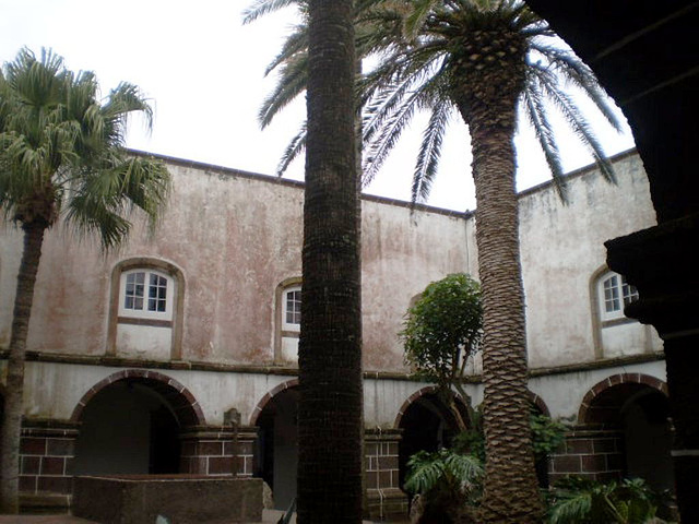 Cloister of former Saint Francis Convent.