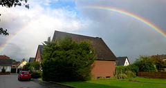 DE - Weilerswist - Rainbow over our house
