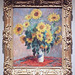 Bouquet of Sunflowers by Monet in the Metropolitan Museum of Art, July 2018