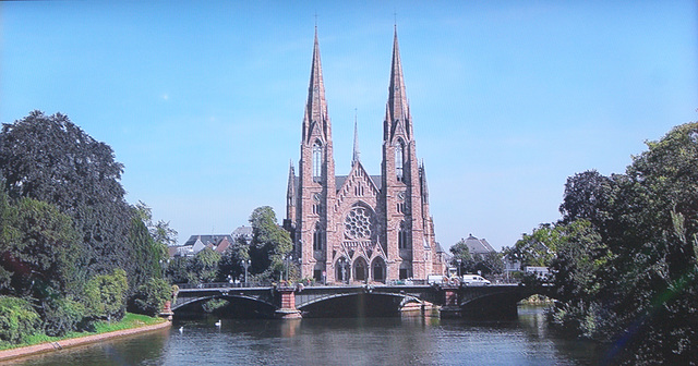 L'église St Paul de Strasbourg.