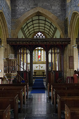 Nave, Holy Trinity Church, Long Sutton, Somerset