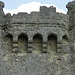 Carisbrooke Castle entrance tower detail