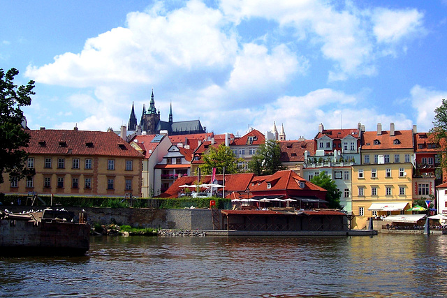 CZ - Prague - Boat trip on the Vltava