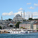 Istanbul, Suleymaniye Mosque from Galata Bridge