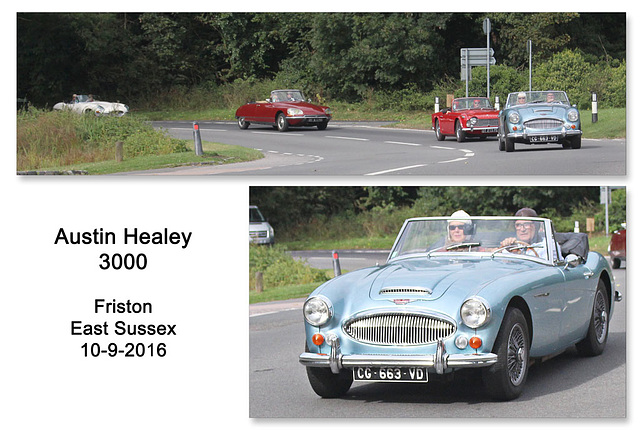 Austin Healey 3000 - Friston - Sussex - 10.9.2016