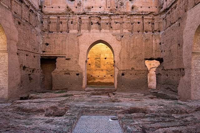 El Badi palace - red ruins
