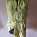 nuno felted scarf - hand dyed silk with natural dyes