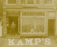 Jacob Kamp's Shoe Store, Lock Haven, Pa., ca. 1890s (Detail Left)