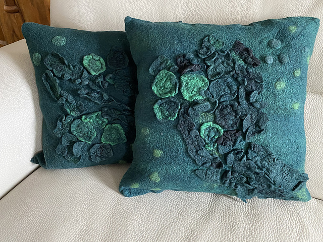 feltedd cushions