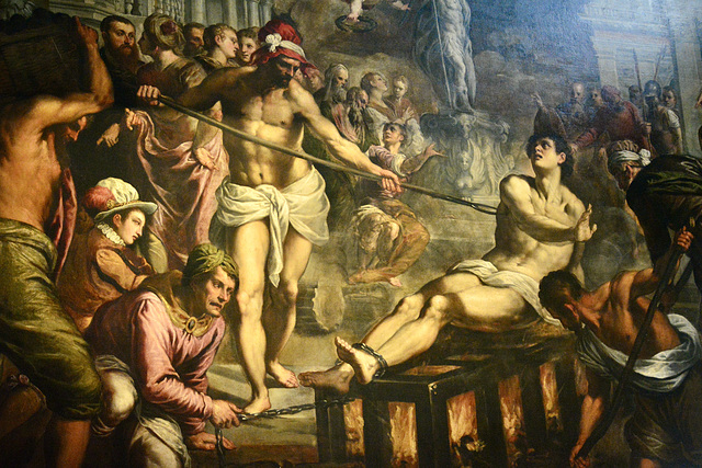 Venice 2022 – San Giacomo dall’Orio – Martyrdom of Saint Laurence