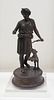 Bronze Statuette of Diana from Lyon Croix-Rousse in the Lugdunum Gallo-Roman Museum, October 2022
