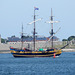 l'étoile du Roy Saint Malo rade de LORIENT,